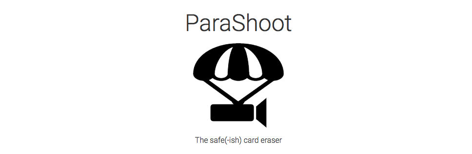 Parashoot – The safe(ish) card eraser app